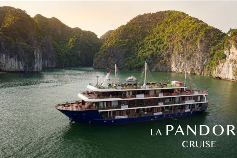 Halong La Pandora Cruise - Luxury Overnight Cruise in Lan Ha Bay & Ha Long Bay